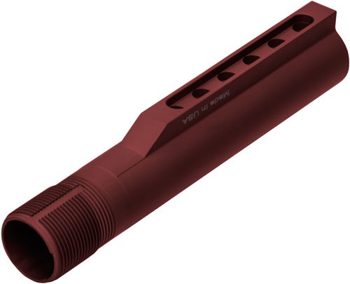 UTG Pro Buffer Tube AR-15 Carbine Aluminum Red Finish