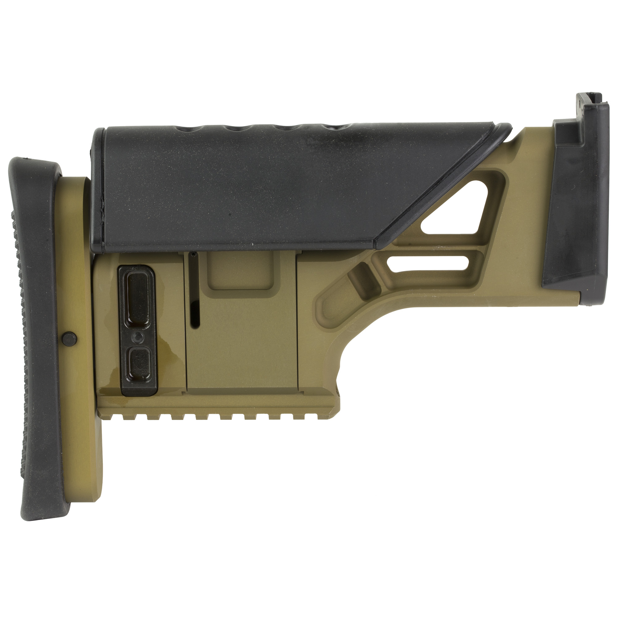 FN 20100567 SSR Rear Stock Assembly FDE Aluminum Fully Adjustable for SCAR 16S 17S