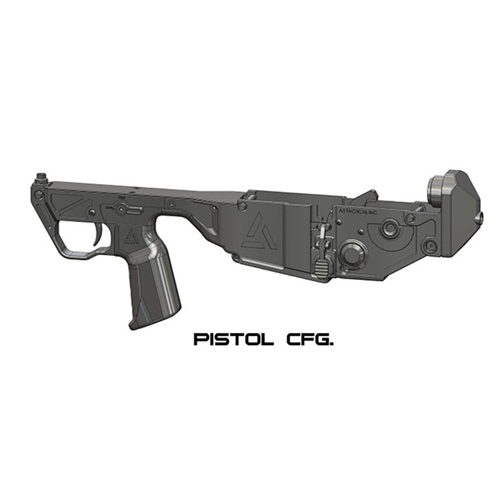 A3 Tactical Pistol Upper Receiver Triad Bullpup Chassis for Foxtrot Mike AR-15