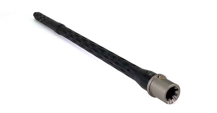 Faxon Firearms Match Series AR15 Barrel 223 Wylde 18 Inch Flame Fluted Mid Length 1x8 5R Nitride