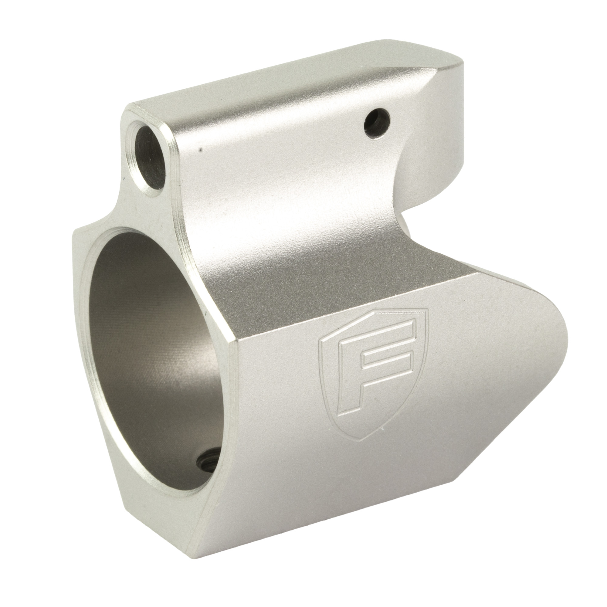 Fortis Manufacturing Gas Block M2 .750 Stainless Silver