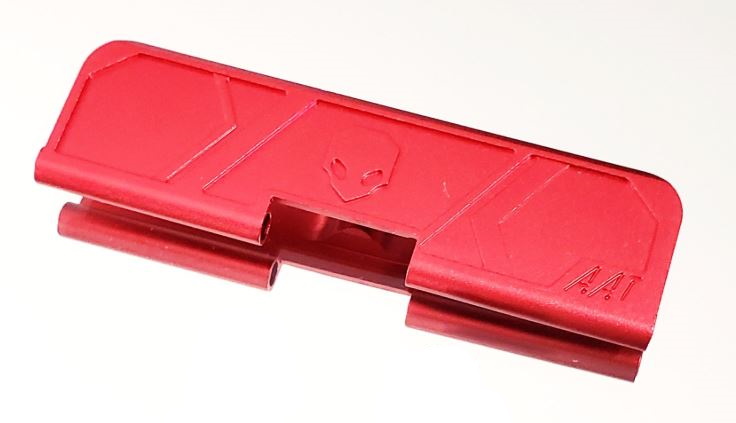 Alien Armory Tactical Red Anodized Aluminum Dust Cover AR Receivers 223/556 224 300 Blackout