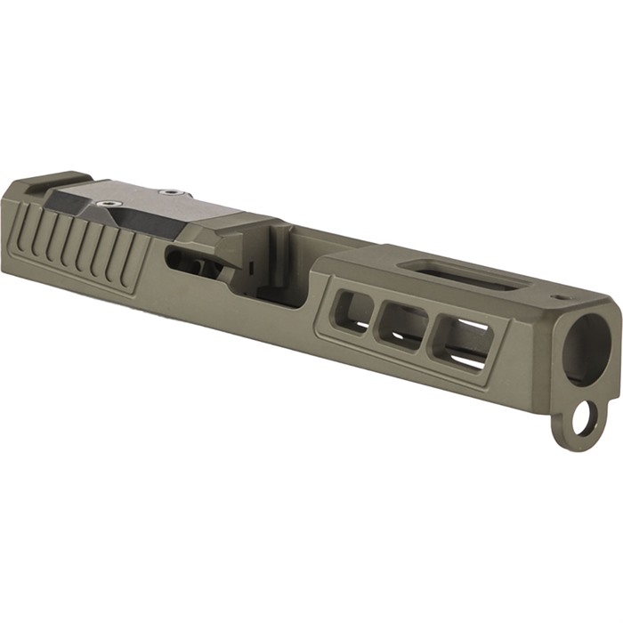 Zaffiri Precision ZPS6 Glock 19 Gen 3 Slide OD Green Optics Ready Cut