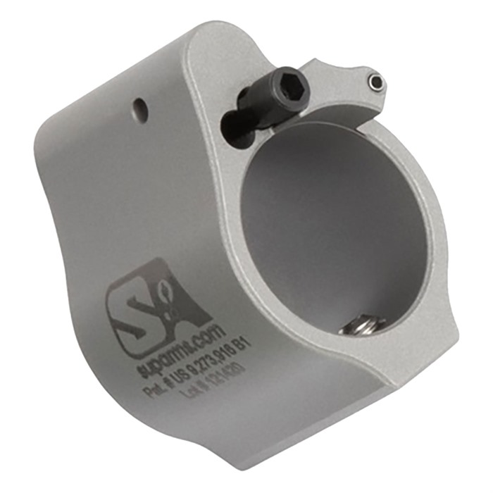 Superlative Arms AR-15 Solid Adjustable Gas Block .750 Stainless Steel