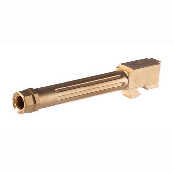 Agency Arms Threaded Mid Line Barrel Glock 17 Titanium Nitride 9mm