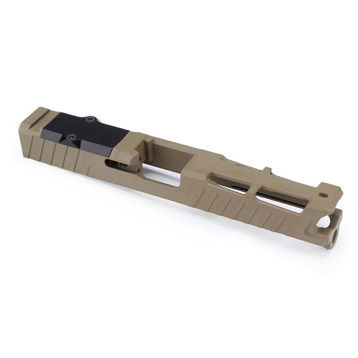 Zaffiri Precision Zps.4 Rtsg17 Glock 17 Gen 3 Slide Rmr Cut Fde