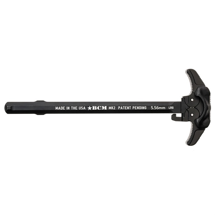 Bravo Company USA BCM GFHMK2LRGAMBI Ambidextrous MK2 Charging Handle for Mil-Spec AR-15
