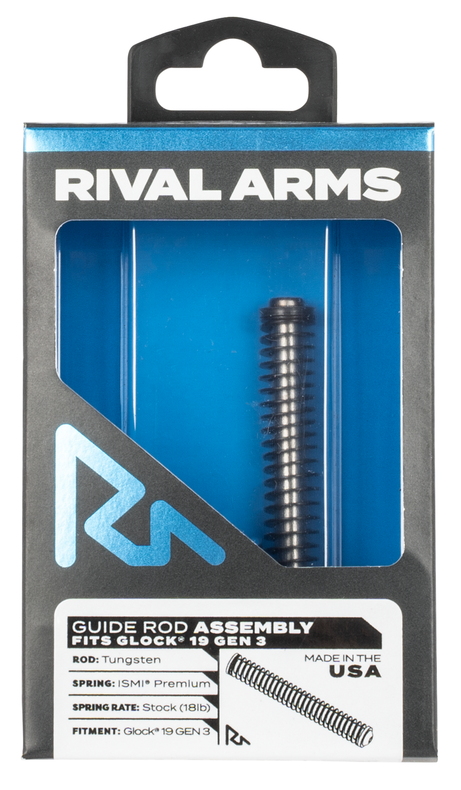 Rival Arms Tungsten Guide Rod Assembly for Glock 19 Gen3 RA50G201T
