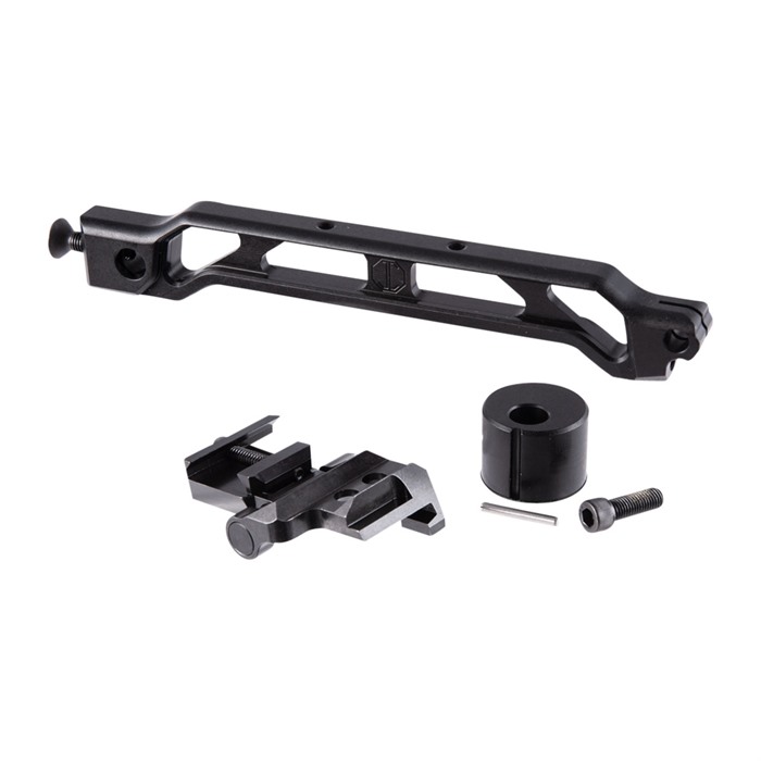 Jmac Customs 8 Inch Raised Arm Bar with Brace Adapter 1913 Foldi Rail
