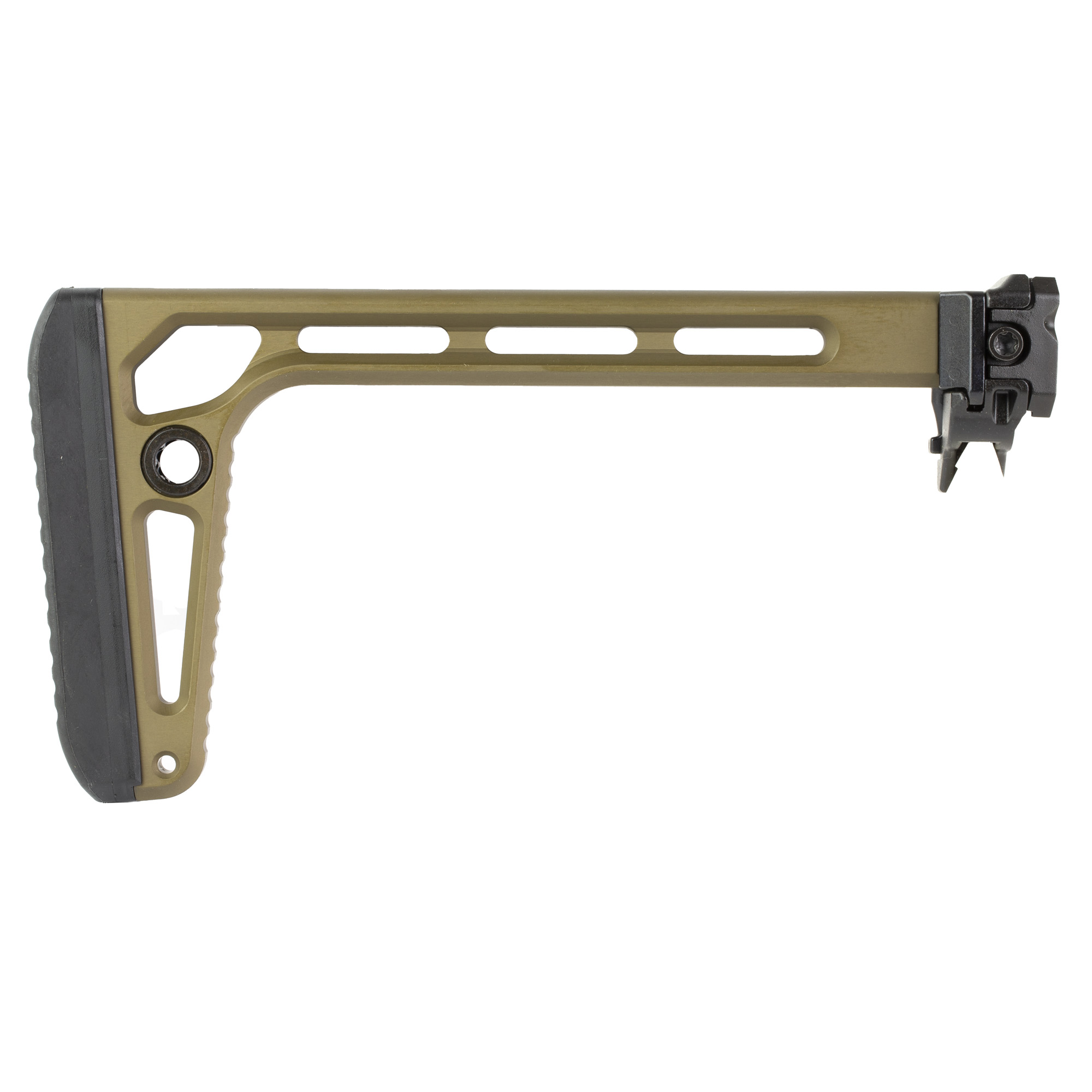 Sig Sauer Minimalist Plus Coyote Brown Aluminum Folding Stock for Sig MPX MCX