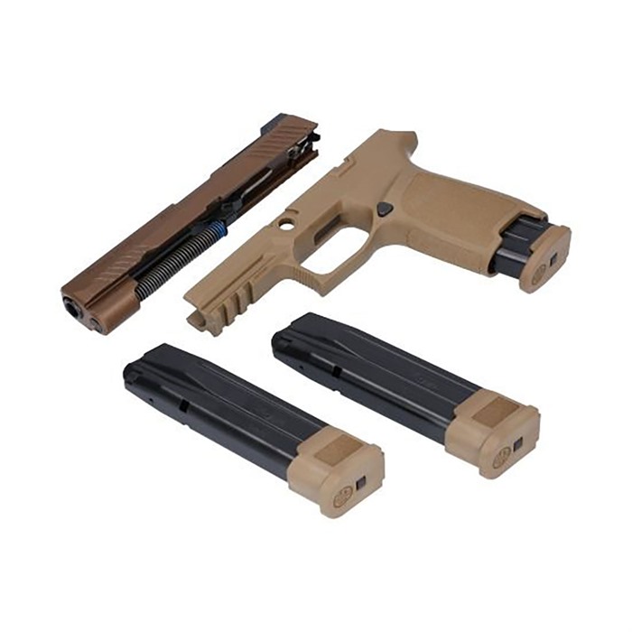Sig Sauer P320 M17 X-Change Kit 9mm Luger Coyote Tan