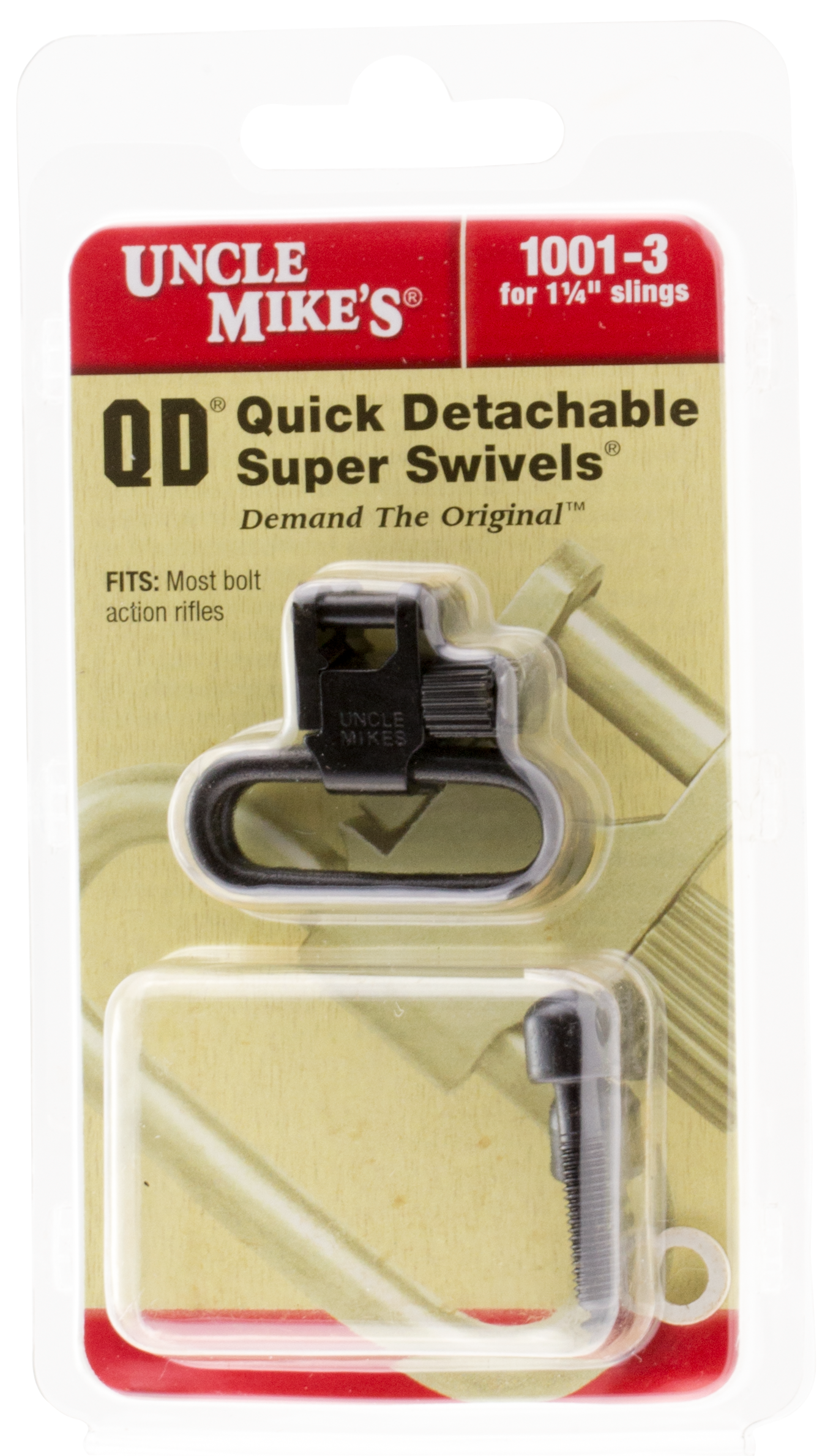 Uncle Mike's QD Swivels 115 1.25 in. Blued