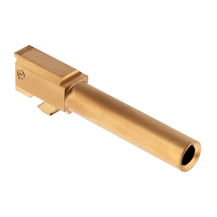 Agency Arms 9mm Luger Gen 2 Glock Non Threaded Tin Gold PVD Barrel 1-10