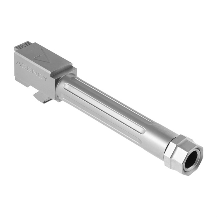 Agency Arms 9mm Luger 4.02in Threaded Stainless Barrel Glock 19 Gen 5