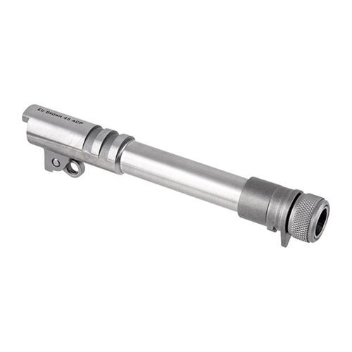 Ed Brown 1911 Government 5in Stainless Threaded Barrel Drop In 45 ACP