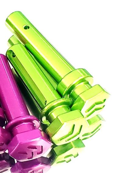 Alien Armory Tactical Green Extended Takedown Pins with Detents Springs