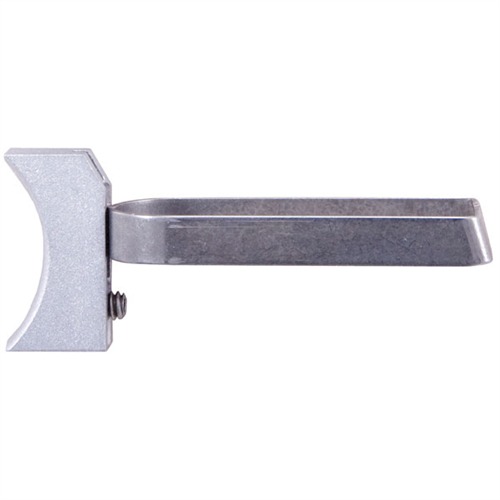 Harrison Design and Consulting LONG 1911 Trigger Silver Curved for 1911 Officers