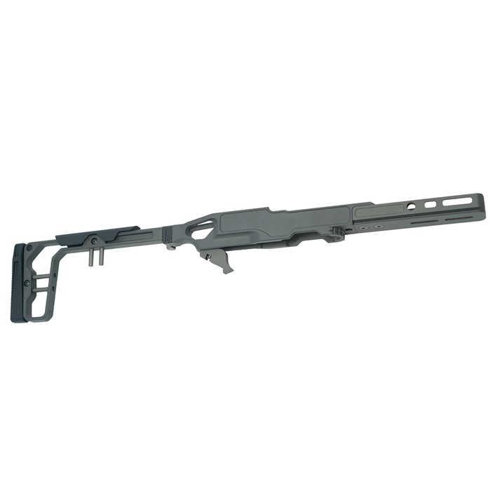 Grey Birch Solutions Ruger 10/22 Folding Stock 5in M-LOK Handguard Gray