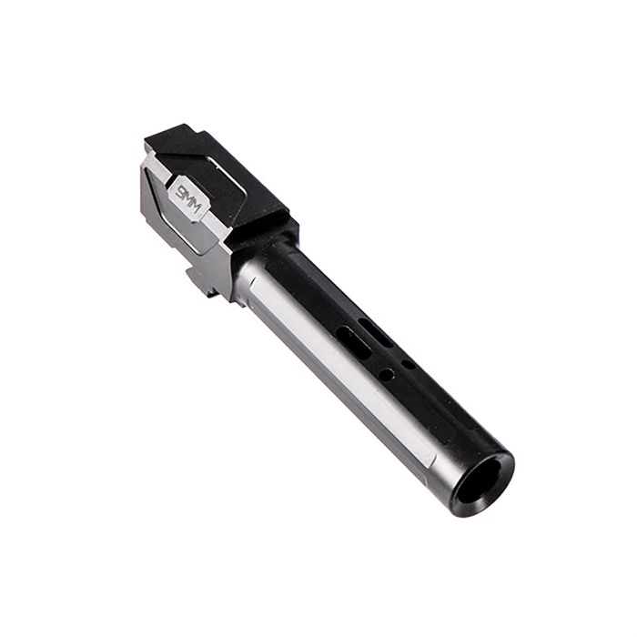 Brownells Crown Ported 9mm Luger 3.9'' Nitride Barrel for Glock 19