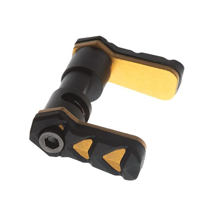 Tyrant Designs NexGen 45/90 Ambidextrous Safety Selector AR-15 Gold