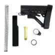TacFire AR-15 Mil Spec Buffer Tube Kit with QD Attachments Six-Position Stock