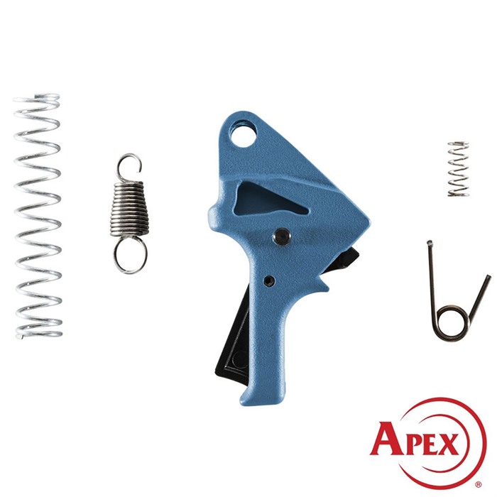 Apex Tactical S&W SDVE Flat Faced Action Enhancement Kit Blue