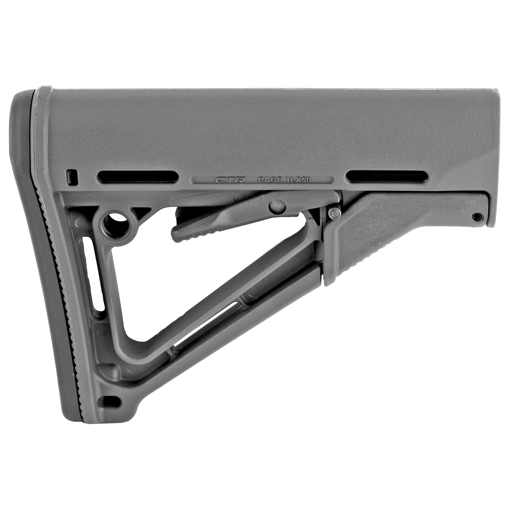 Magpul CTR Carbine Stock Stealth Gray Synthetic for AR-15 M16 M4 Mil-Spec Tube