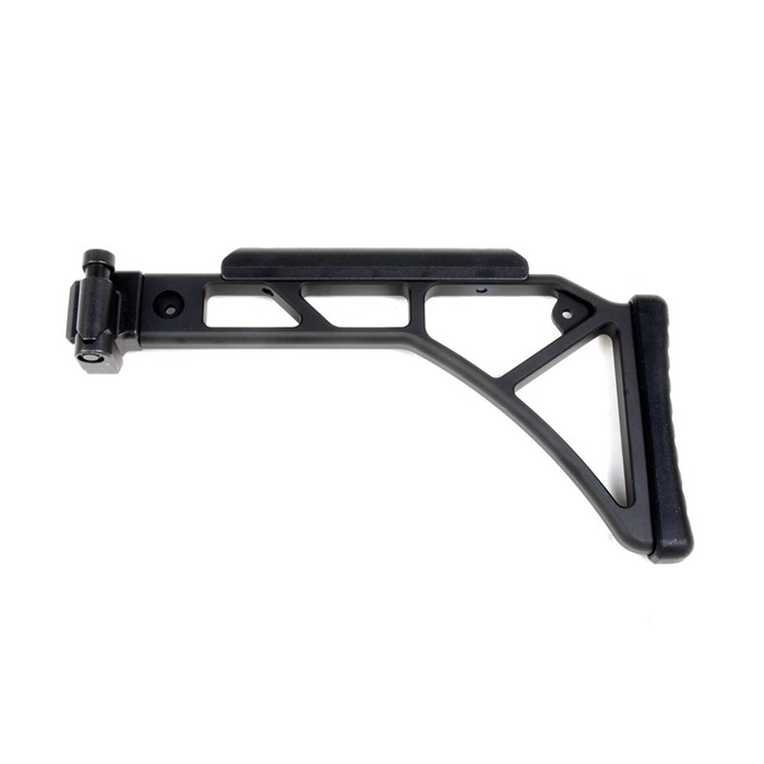 A3 Tactical Skeletonized Folding Stock LH RH Rubber Buttpad 9.5 AR-15