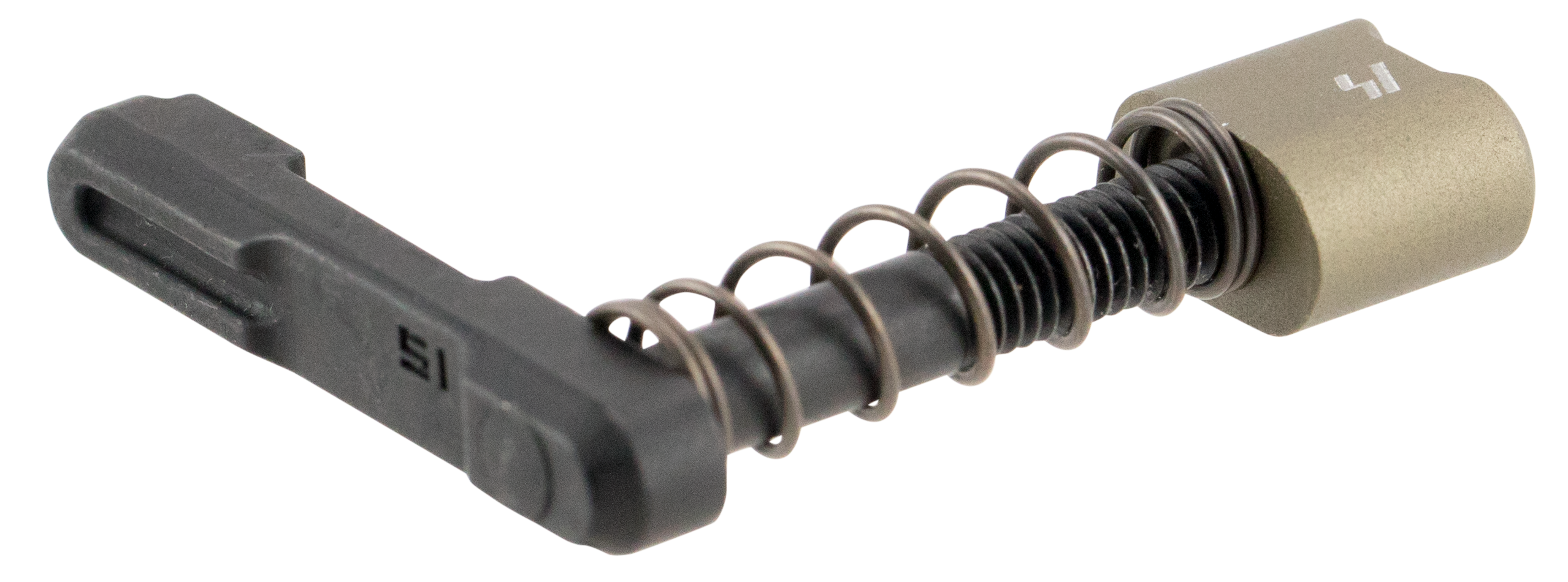 Strike Industries ARSMCFDE Magazine Catch Steel with Flat Dark Earth Aluminum Button