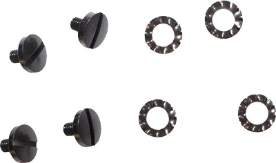 Beretta Grip Screw Kit Slotted 4 Screws 4 Washers Matte Finish