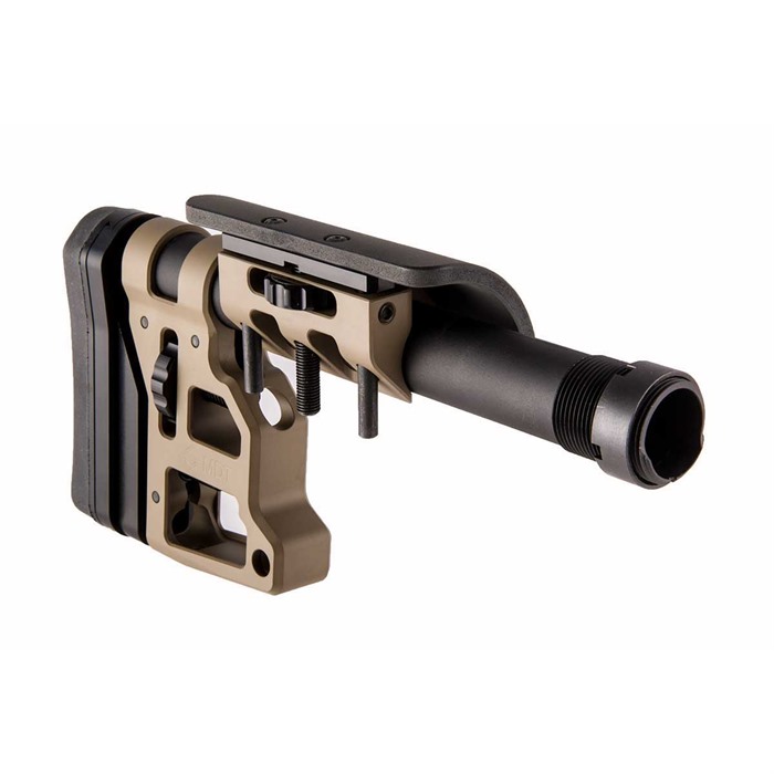 MDT SCS Carbine Stock Flat Dark Earth Cheek Riser MDT Carbine Stock Interface