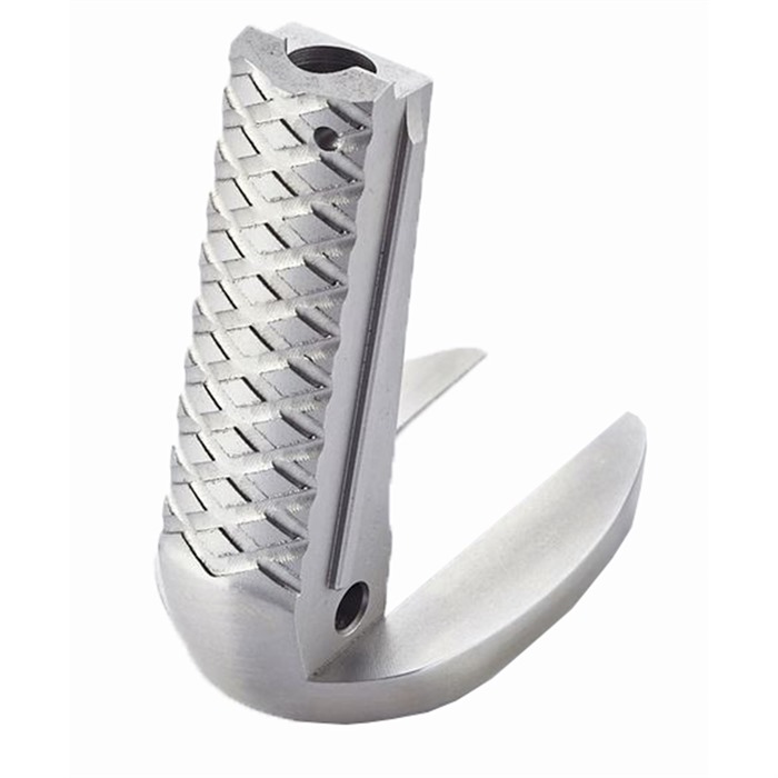 Wilson Combat Bullet Proof Magwell X-Tac Round Butt Full Size 1911 Stainless Steel