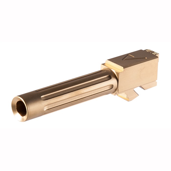 Agency Arms Non-threaded Midline Barrel G19 Titanium Nitride 9mm Luger 4.02 in