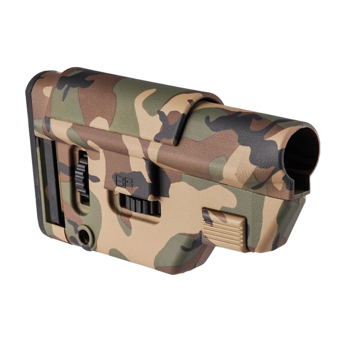 B5 Systems Collapsible Precision Stock 556 Woodland Medium Polymer Mil-Spec