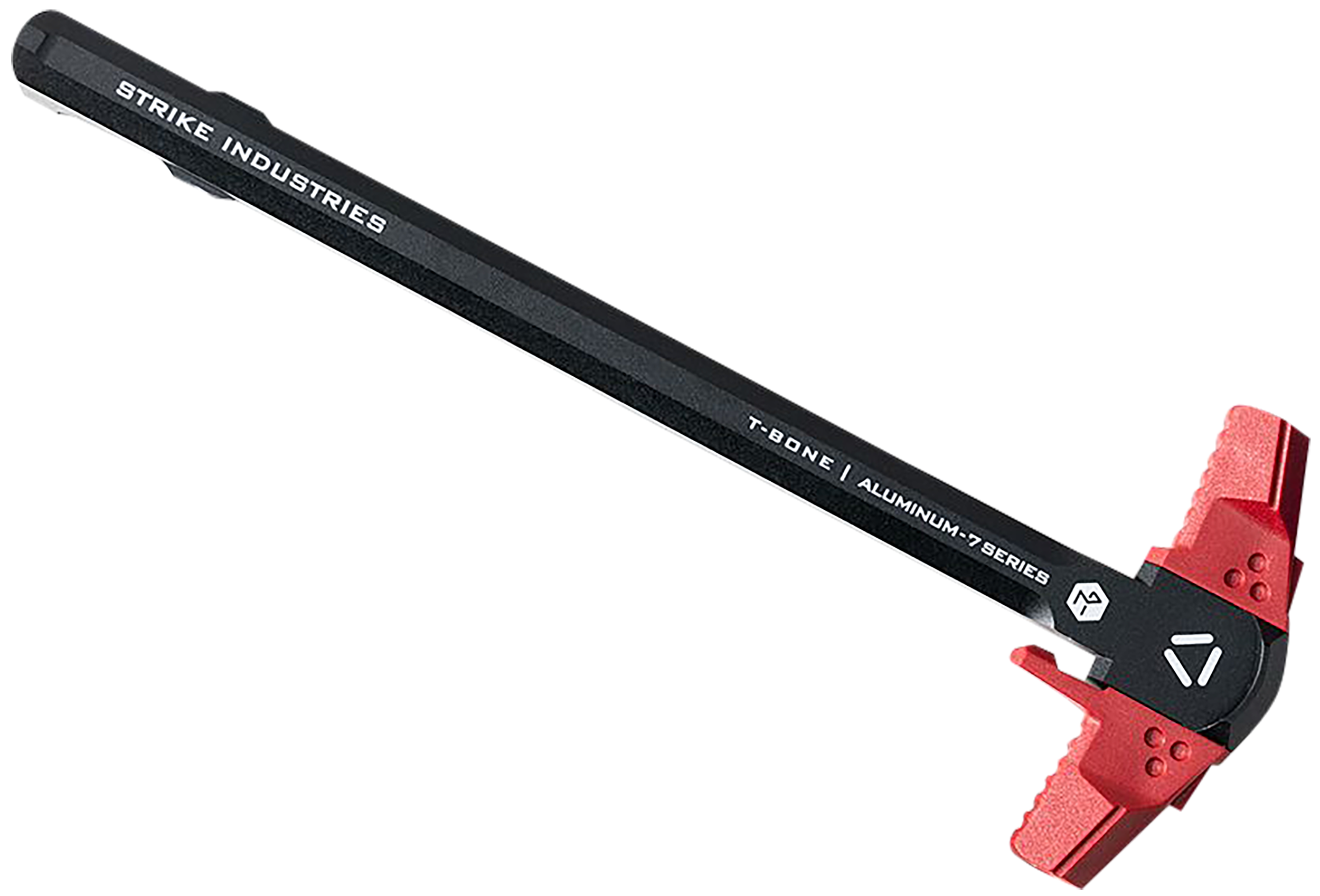 Strike Industries T-Bone Charging Handle .223/5.56 NATO Red Polymer Aluminum