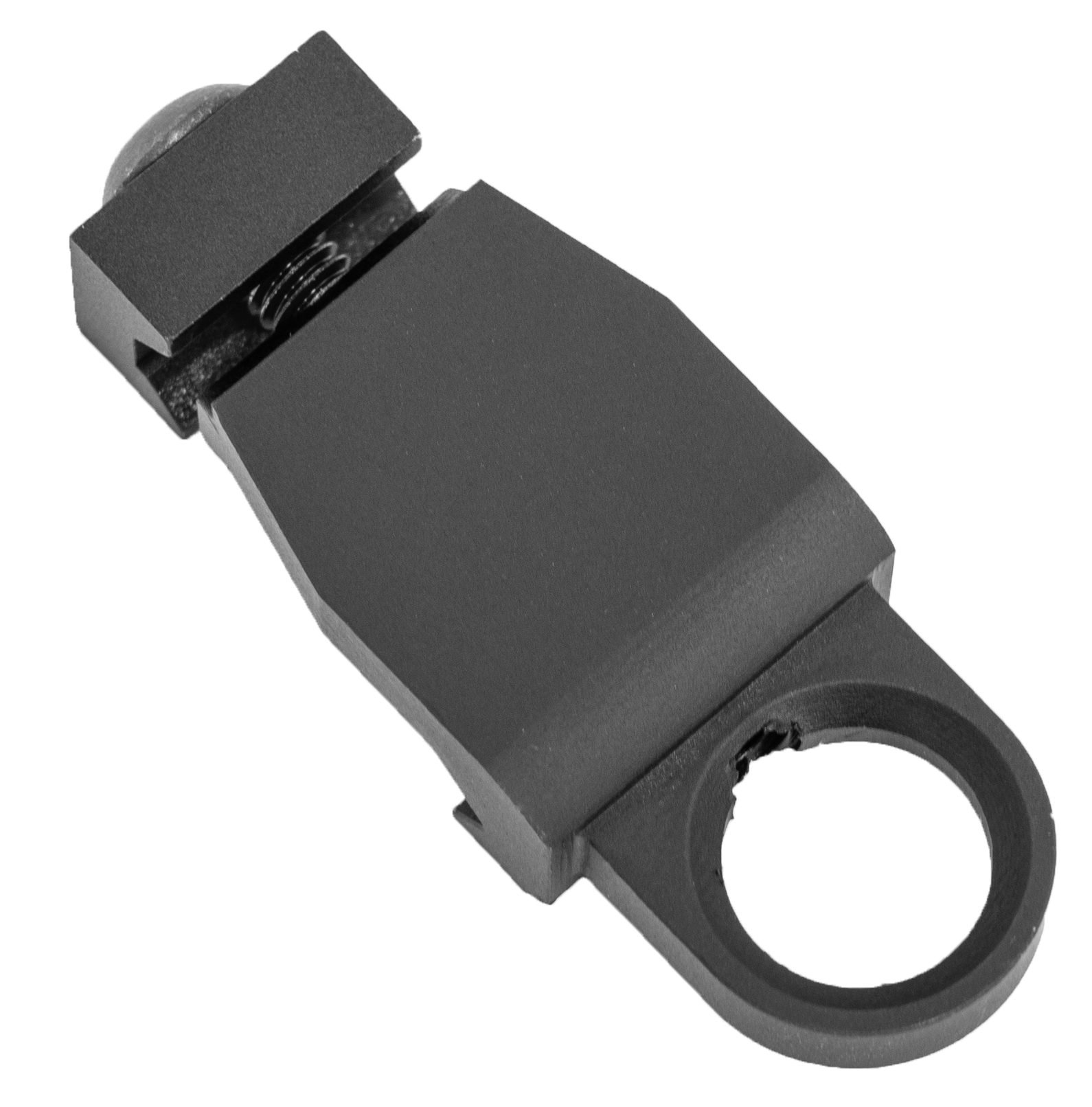 GrovTec US Inc GTSW323 Side Rider Sling Mount Snap Hook Loop  Black Anodized