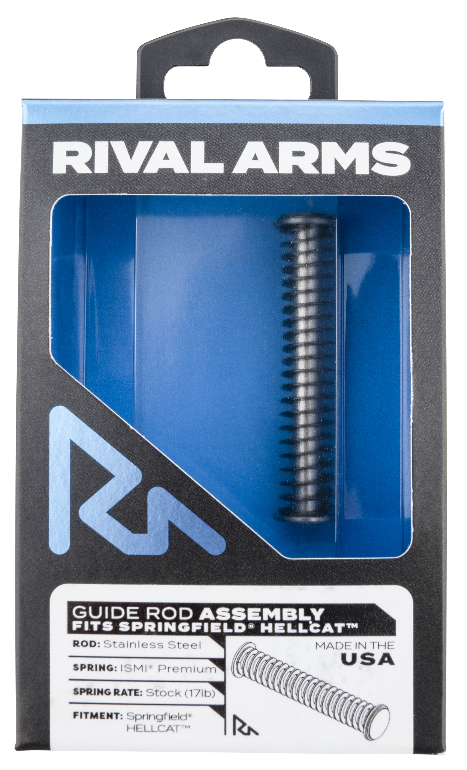 Rival Arms Springfield Hellcat Guide Rod Assembly Stainless Steel
