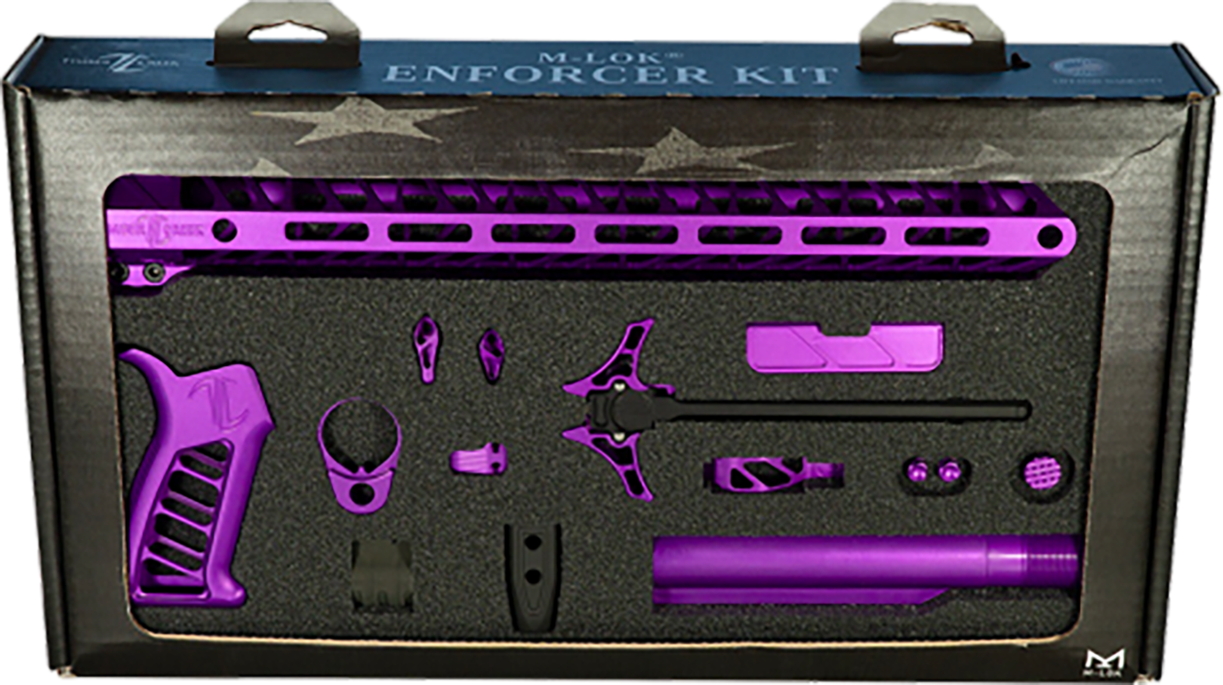 Timber Creek Outdoors Enforcer Build Kit Purple Anodized AR-15 Safety