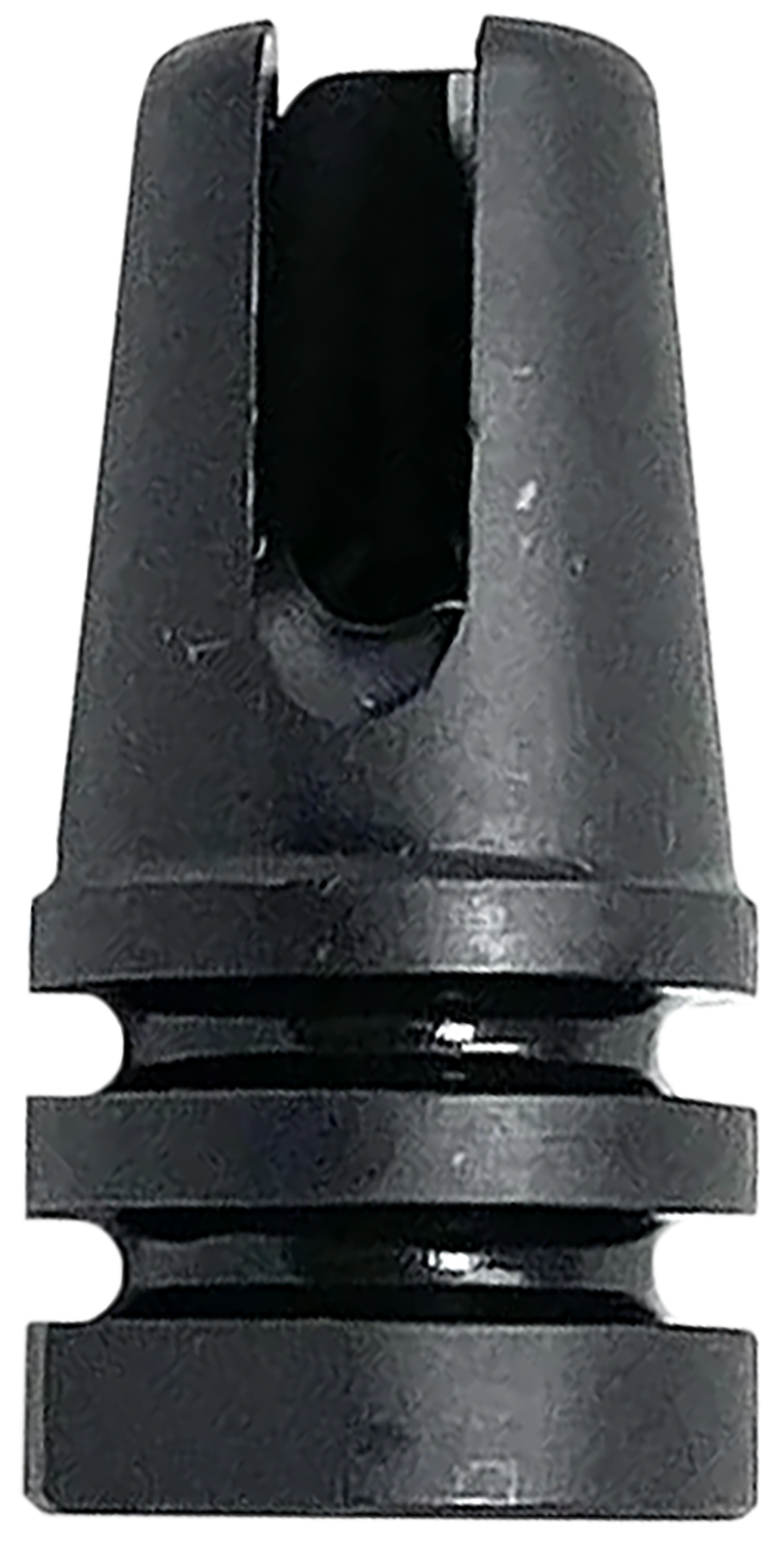 Lead & Steel Ls A1 Fh 1/2-28 M16a1 Style Flash Suppressor 4140 Steel Three Prong
