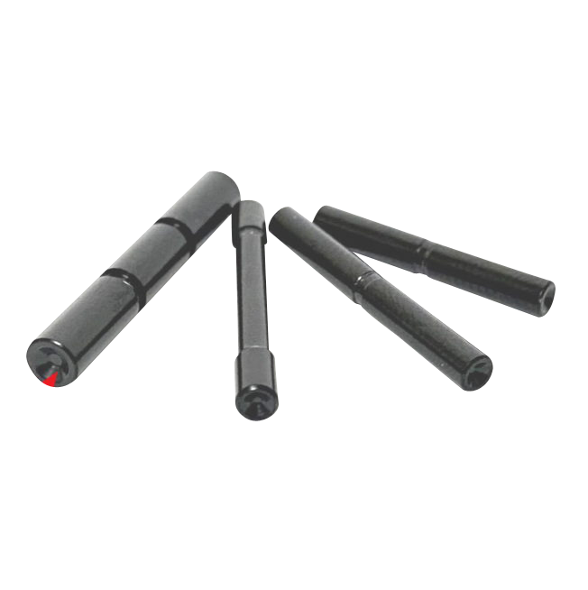 Cross Armory Crg4psbk 4 Pin Set Dimpled 4140 Steel Glock Gen4 Compatible