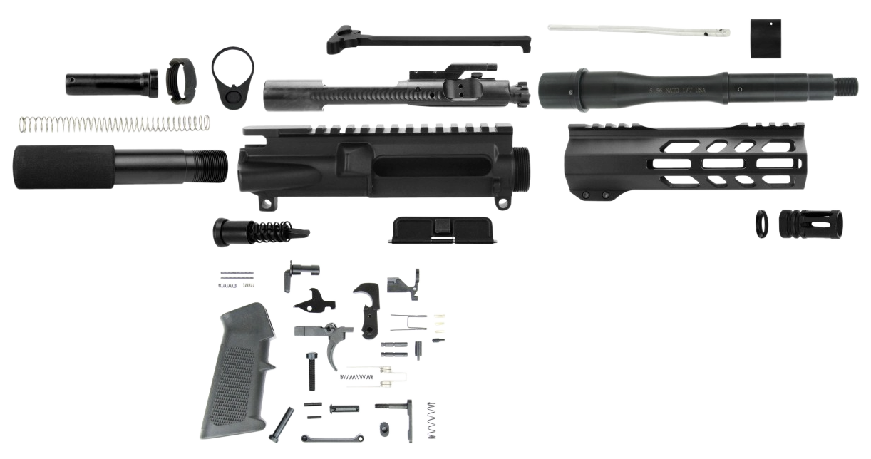 TacFire AR Build Kit 5 56x45mm NATO 7 50in Barrel for AR Platform