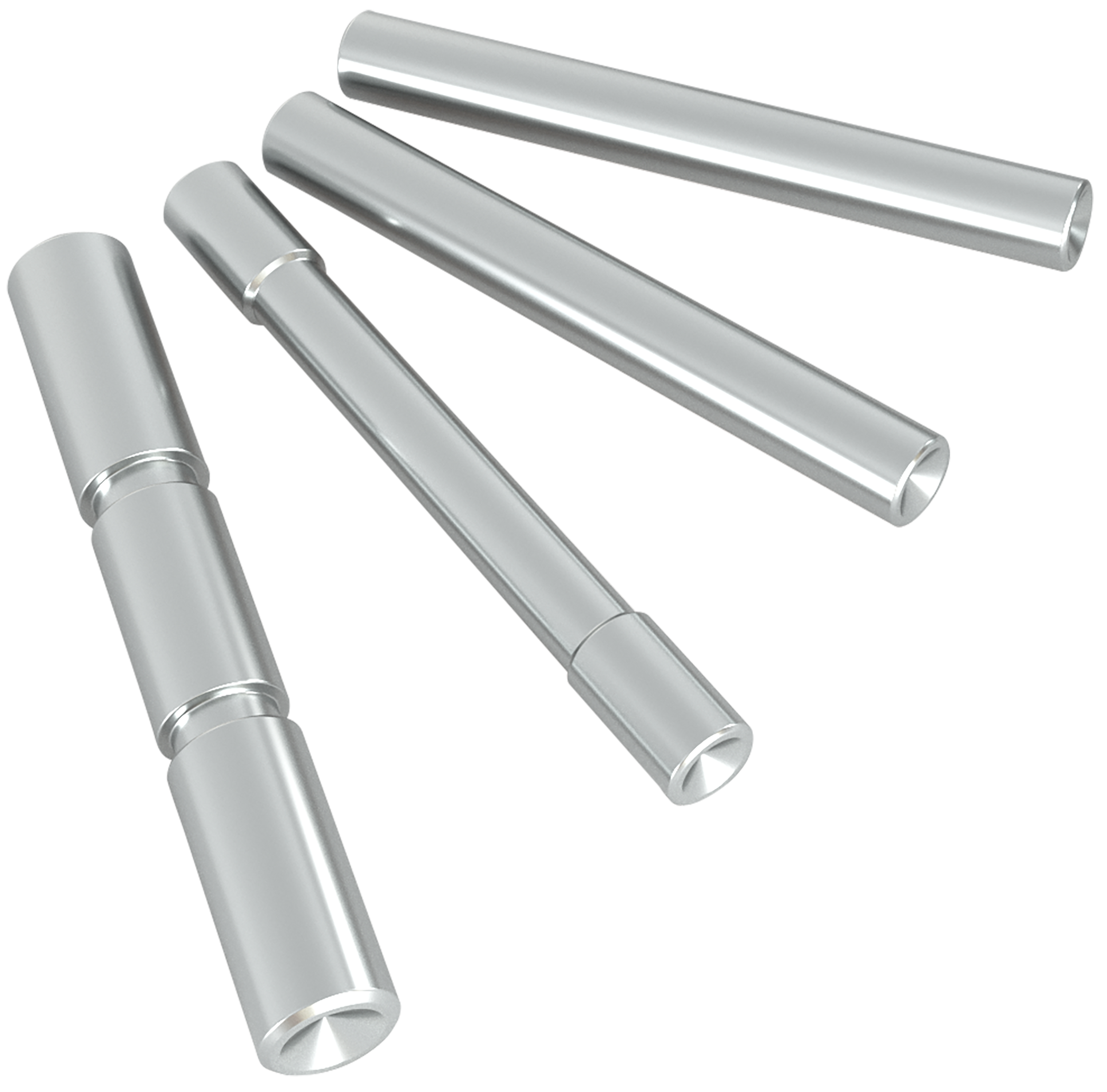 Cross Armory 4 Pin Set for Glock Gen4 4140 Steel Silver Finish