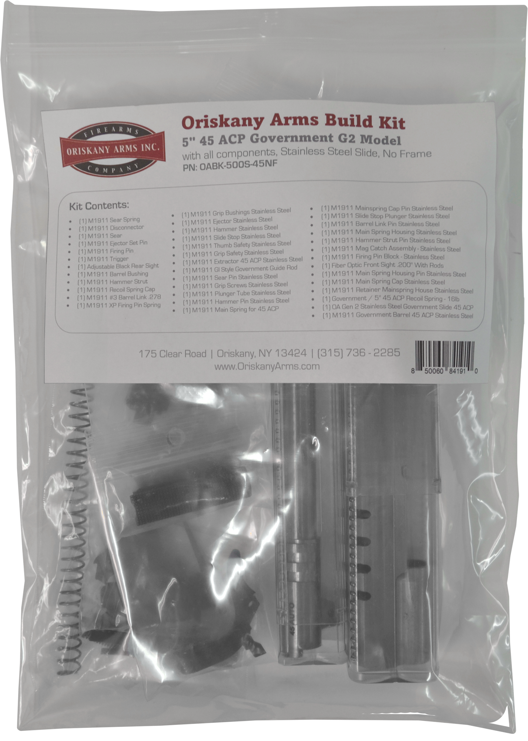 Oriskany Arms Rifle Build Kit Compatible Platforms Precision Durability