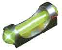 Truglo Long Bead Metal Front Sight 3-56 Ruger Winchester Shotguns Green