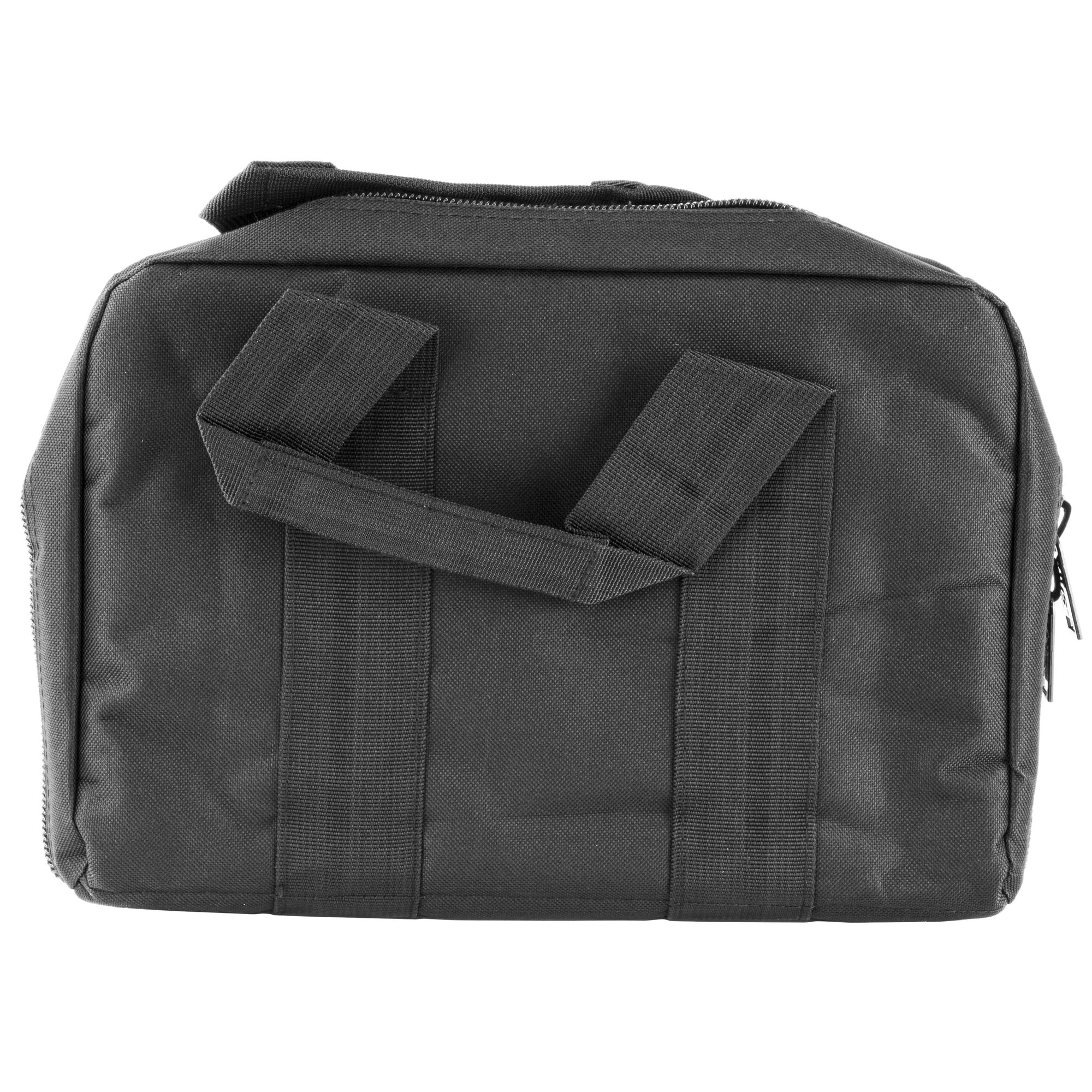 US PeaceKeeper P21105 Mini Range Bag Water Resistant Black 600D Polyester with 8 Mag Pockets, Lockable Zippers & Wraparound Handles 12.75" L x 8.75" H x 3" D Exterior Dimensions