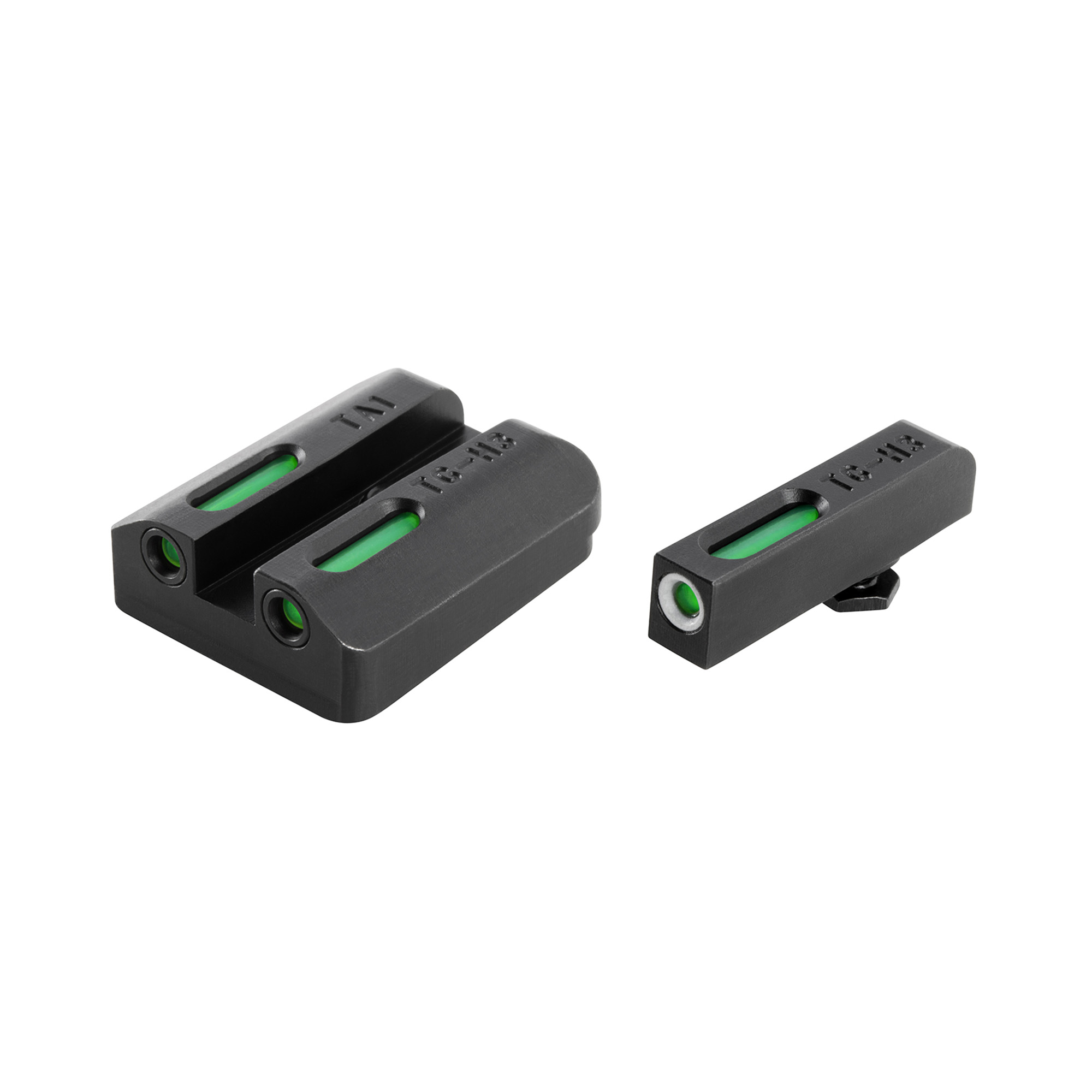 TruGlo TFX TG13TA2A Green Tritium Fiber Optic Sights for Taurus Millennium Pro