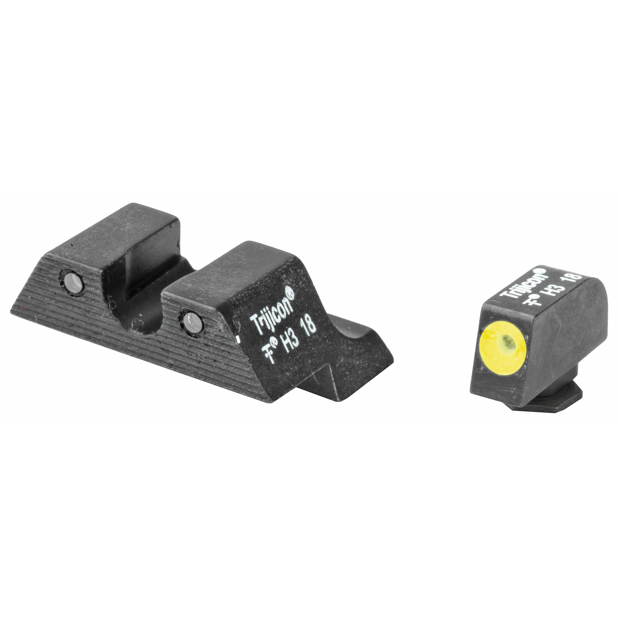 Trijicon HD Night Sights Glock 17 17L 19 Green Tritium Yellow Front Green Rear