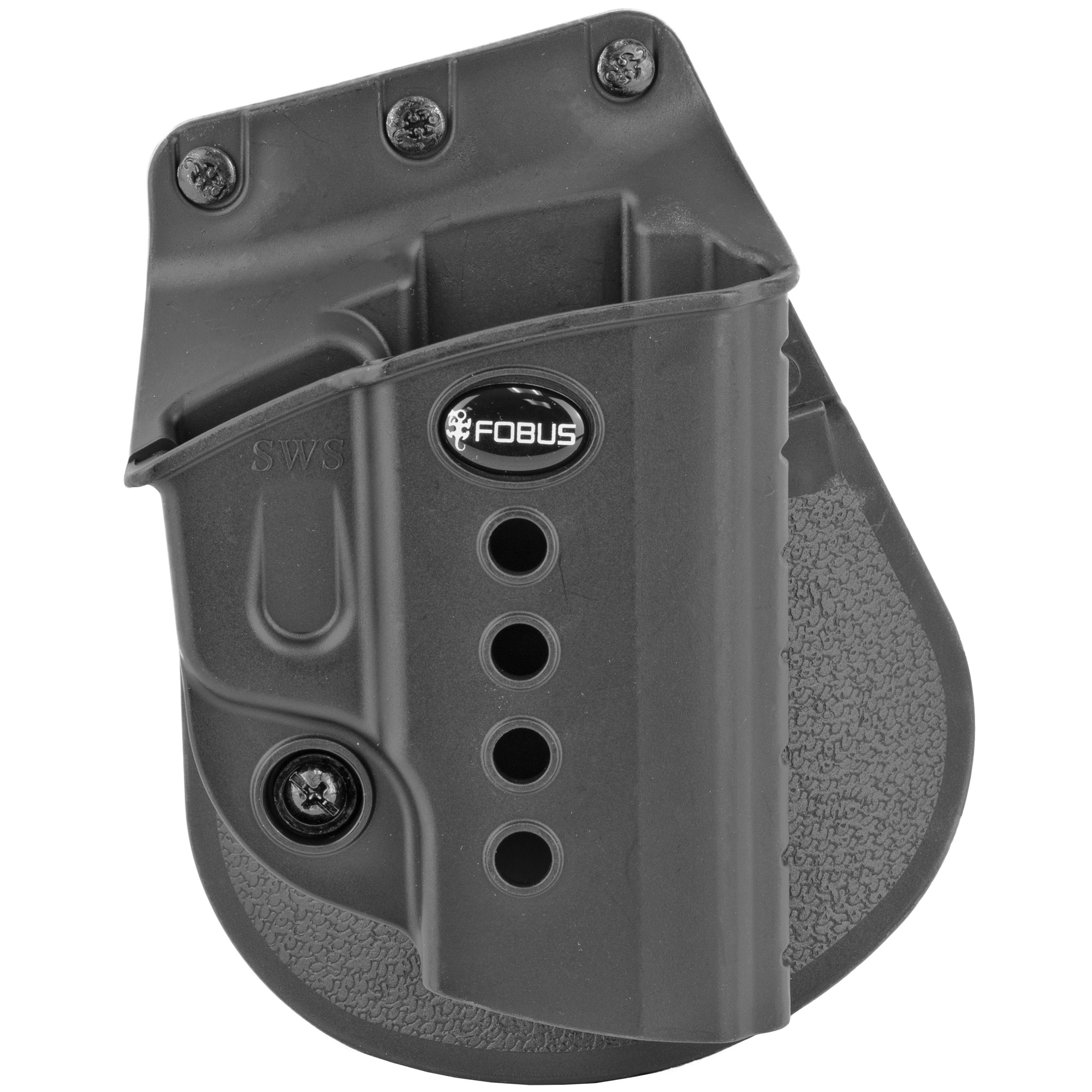 Fobus SWS Passive Retention Evolution OWB Black Polymer Paddle Fits S&W M&P Shield 9/40 Fits Walther PPS Fits Taurus Slim 708 Right Hand
