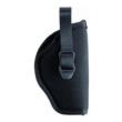 Blackhawk 73NH09BKL Hip  OWB Size 09 Black Cordura Nylon Belt Slide Fits Small Frame 5rd Revolver with Hammer Spur Fits 2" Barrel