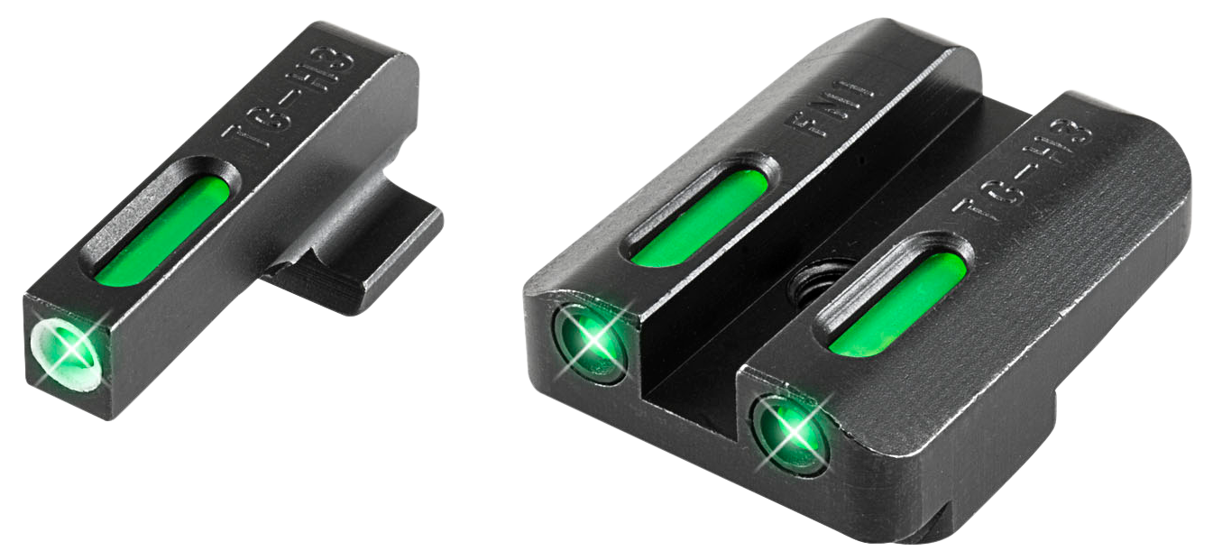 TruGlo TFX TG13FN2A Green Tritium Fiber Optic Front and Rear Sights